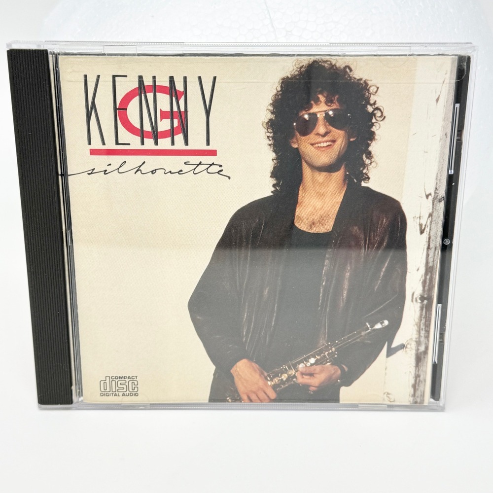 Kenny G‎ Silhouette CD 1988 Arista Records Smooth Jazz ARCD-8457 Mens Womens